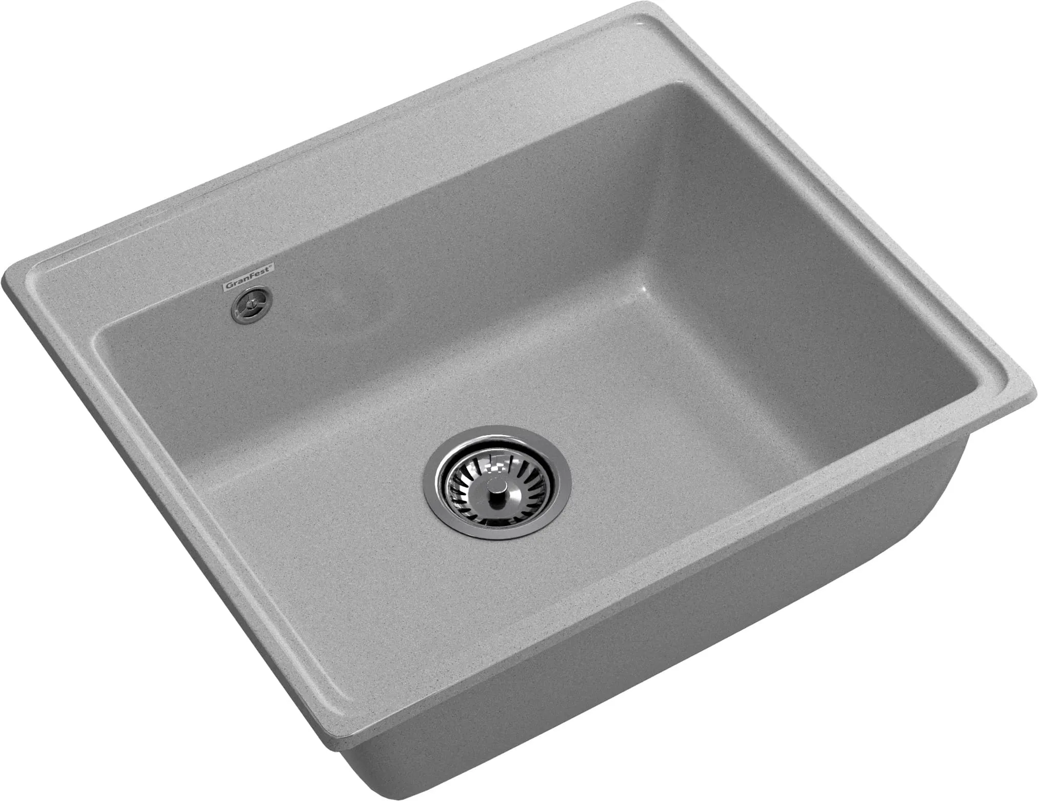 Мойка для кухни GranFest Композит  VERTEX 580 V-580 серый Мойка для кухни GranFest Композит  VERTEX 580 V-580 серый