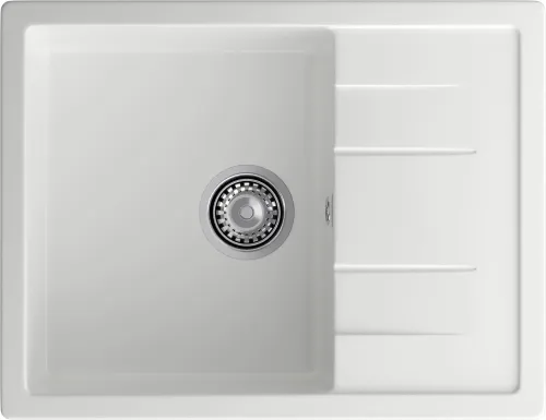 Мойка для кухни GranFest Композит  QUADRO 650L Q-650L иней Мойка для кухни GranFest Композит  QUADRO 650L Q-650L иней
